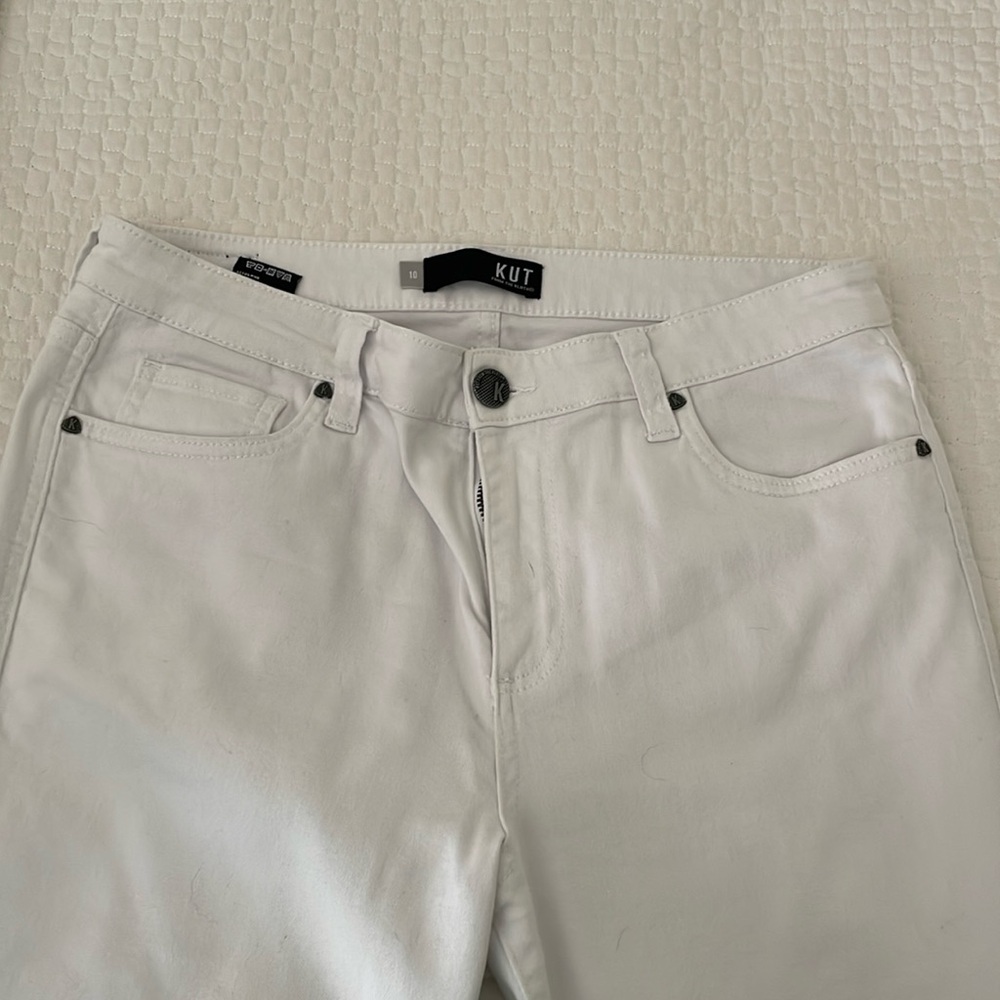 Kut from the kloth size 10 white jean